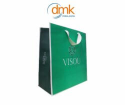 SACOLAS DE PAPEL DMK EMBALAGENS visou 25x28x12